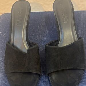 Jason Wu Elegant Black Suede Mules